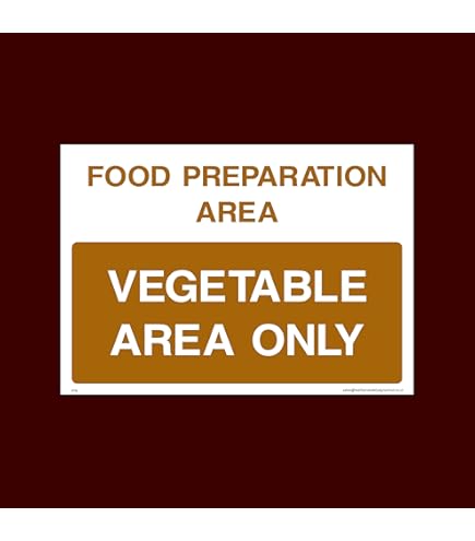 Pack Of 10 Raw Meat Only Signs - Hygiene Health And Safety - 100mm X 100mm Self Adhesive Vinyl Label Stickers - View #3