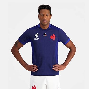 Maillot Rugby France 6 Nations - Manches Longues Coton/polyester Vêtement Sport Collection