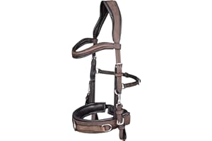 WALDHAUSEN Lederkappzaum, Anatomic, braun, VB