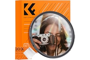 K&F CONCEPT Prisma Filter 77mm Buntes Sternenlicht Gebürstet Anamorphe Filter (Nano-Basic)