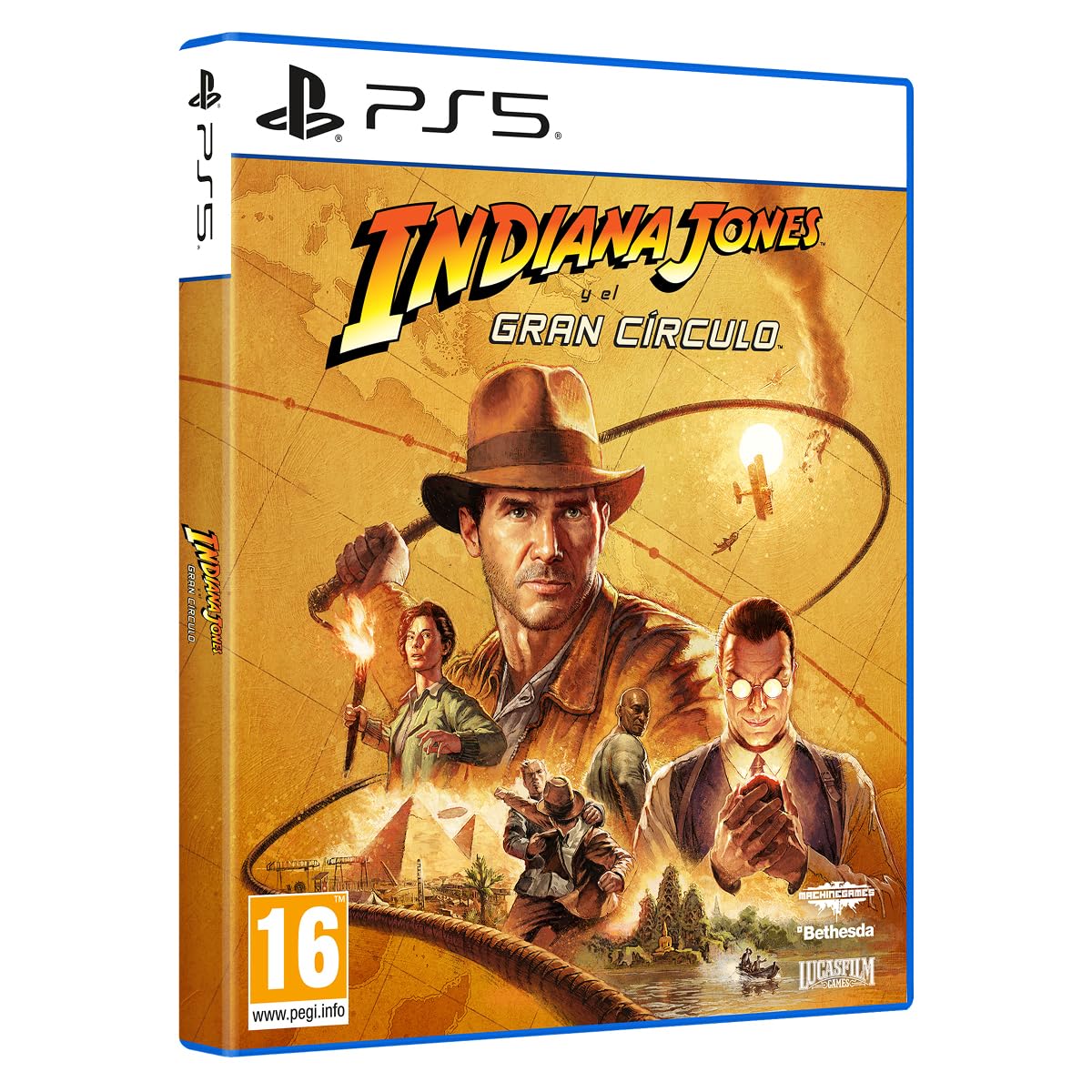 Carátula de Indiana Jones y el Gran Círculo: Edición Standard para PS5 (edición PAL España)