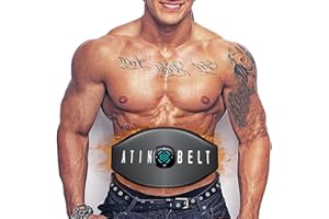 Jenylu EMS Bauchmuskeltrainer, EMS Trainingsgerät mit Heizmodus, 10 Modi & 20 Intensitäten Bauchmuskel-Gürtel, für Männer & Frauen, USB-Aufladung