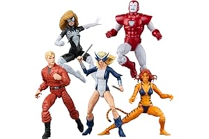 Hasbro Marvel Legends Series, The West Coast Avengers, zestaw 5 sztuk akcji Marvel Legends 15 cm inspirowanych komiksami
