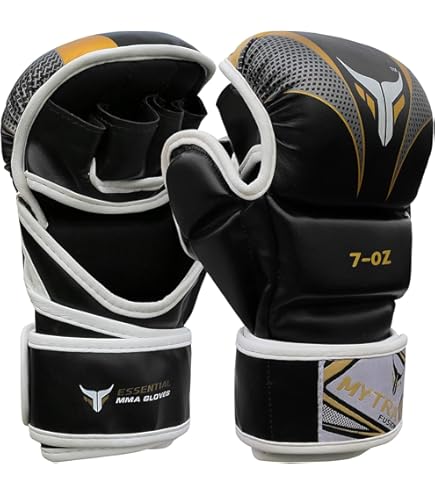Gants De Boxe Muay Thai / MMA - Cuir PU, Rembourrage EVA - Pour Entraînement, Sac De Frappe, Sparring Léger