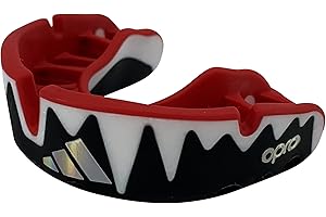 ‎ADIDAS adidas Unisex – ochraniacz na usta dla dorosłych OPRO Gen4 Platinum-Edition, czarny/biały/czerwony, senior