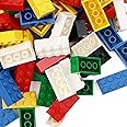 Etarnfly Pack of 200 2x4 Mixed Classic Building Blocks, Compatible with All Major Brands, Creative Educational Toy, Gift for Boys and Girls