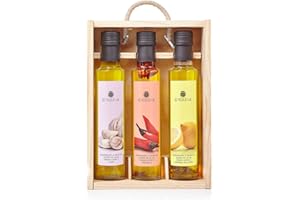 LA CHINATA - ESTUCHE DE ACEITES DE OLIVA VIRGEN EXTRA CONDIMENTADOS (PACK 3)