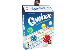 Gigamic- Jeu de Dés-Qwixx, 8 ans to 99 ans, JNQX