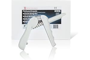 Behler Instruments - Pistola Erogatrice, Strumenti di Riempimento in Resina, Strumento Dentale - Pistola Composita - Siringa Per Mastice Manuale, Miscelazione di Impronte Erogazione Kit Professionale
