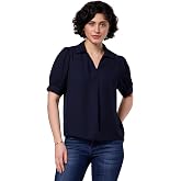 Symbol Premium Women's Polyester Collared Top | Regular Fit | Desk-to-Dinner (Available in Plus Sizes)
