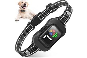 RUXAN Collar Adiestramiento para Perros - Antiladridos para Perros Ultrasonidos, 6 Modos De Eficiente, 7 Niveles De Sensibilidad Ajustables, Adecuado para Perro Grandes y Pequeños, Bark for Dogs