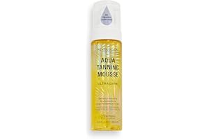 Makeup Revolution, Aqua Tanning Pianka, Pianka do opalania, Ultra Ciemna, 200ml
