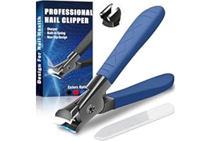 BLESWIN Obcinacz do grubych paznokci, profesjonalny, dla mężczyzn, kobiet, do paznokci rąk i stóp, dla dorosłych