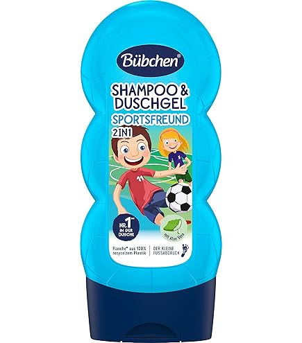 Guhl Set di vantaggi per bambini Unicorno – 2 x Guhl Kids 3 in 1 shampoo, balsamo e gel doccia, 250 ml + 1 libro Pixi – Appositamente progettato per i
