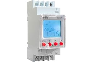 Plikc Horis AS1 Timer Interrupteur horaire/crépusculaire numérique (Astronomique 1 Canal)