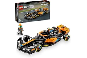 LEGO Speed Champions 2023 McLaren Formula 1 Yarış Arabası Set 76919 – 9 Yaş ve Üzeri Kız ve Erkek Çocukları için Koleksiyonluk Oyuncak Model Yapım Seti, Çocuk Doğum Günü Hediyesi Fikri (245 Parça)