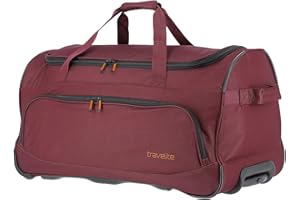 Travelite Basics Fresh torba podróżna na kółkach, 71 cm, bordowy, 71 cm, torba podróżna na kółkach