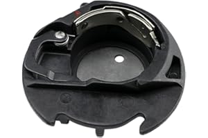 Blooy - #846652009 Caja de bobina ASM. Compatible con máquinas de coser domésticas Janome 3160QDC, MC11000, MC350E, MC6500P, Necchi EX100, Elna EL720 (negro)