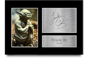 HWC Trading Frank Oz Gift Signed A4 Printed Autograph Star Wars Gifts Yoda Print Photo Picture Display