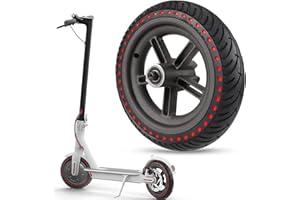 LTSKY Neumático eléctrico para scooter, rueda trasera de neumático completo, Runflat de 8,5 pulgadas, rueda completa para Xiaomi Pro/Pro 2 con rodamientos de bolas originales