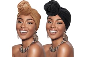 DRESHOW Chapeaux d'hiver pour Femmes Balaclava Knit Beanie Skull Cap avec Cordon de Serrage Chapeau écharpe à Capuche