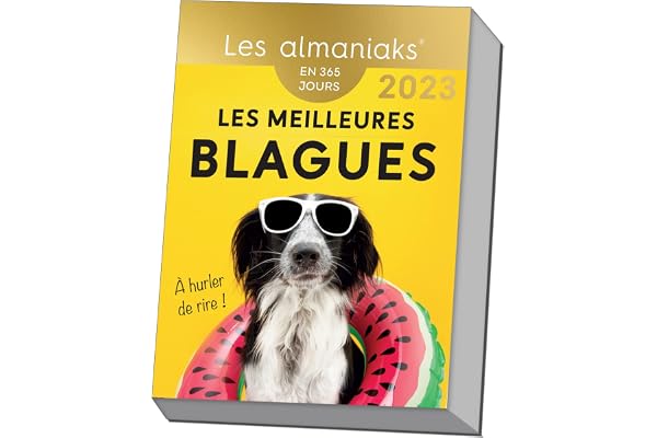 Calendrier Almaniak Les meilleures blagues 2023 : 1 blague par jour