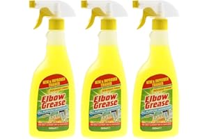 UNKNOWN Elbow Grease 3X500ml All Purpose Kitchen Laundry Household Degreaser Cleaner Spray