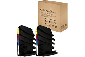 HEMEINY CLT-W406 Remaining Toner Cartridge Compatible with Samsung CLP-360 CLP-365 CLX-3300 CLX-3305 SL-C410W SL-C430 SL-C430W SL-C460W SL-C467W SL-C480 SL-C480FN SL-C480FN SL-CL-C480FN SL-CL-C480FN