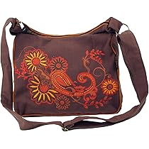 Sac Voyage Style Bohème Sac Bandoulière Ethnique Patchwork Népal - Style Bohème Et Pratique Sac Multicolore Unisexe