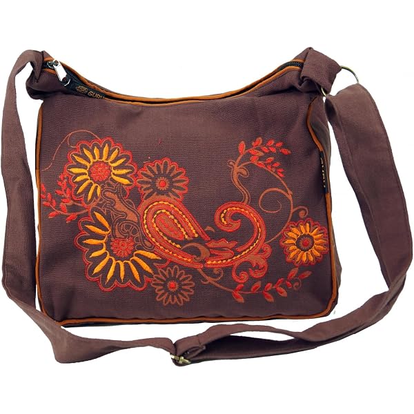 GURU SHOP Sac Pour Tapis De Yoga – Batik Indonésien, Rouge, 65x20x20 Cm, Coton, Bandoulière Réglable, Pour Tapis épais