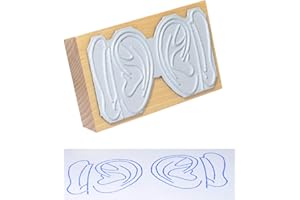 Sello del oído para auriculo en la acupuntura y la documentación - Leonidov