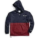 champion packable anorak jacket black