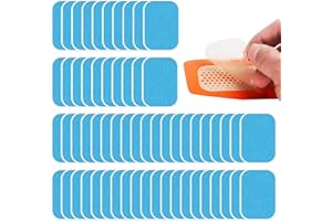 Dreamtop 60 Pcs (30 Packs) Abs Trainer Replacement Gel Pads, Muscle Toner Pads Replacement Gel Sheet Ab Stimulators Sticky Pads for Abs Toner Abdominal Workout Toning Belt