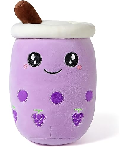 Bubble Tea Pluche Kussens, Schattig Boba Pluche Zacht