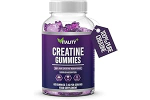 SUNSHYNE Creatine Monohydrate Gummies | 3g Creatine per Serving | 1 Months Supply | Supports Muscle Growth | Boosts Workout Performance & Aids Muscle Recovery