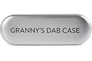 GRANNY'S WEED Granny's® Exclusive Dabbing Tool Set | für Wachsschnitzereien | Werkzeug-zubehör to go | mit Metalltragetasche | 5-teiliges Set