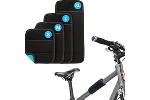 HJSSAA Set di 4 protezioni per telaio in carbonio, protezione telaio per bicicletta, accessori per il trasporto per portabici Thule, protezione per bicicletta, e-bike