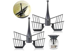 LAZULITHIC 2 Stück Schmetterling Rühraufsatz für Thermomix TM5 TM6 TM31, Schmetterling Rührer für Thermomix Zubehör, Küchenmaschine Ersatzteile für Vorwerk Thermomix Küchenmaschine