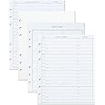 Hallmark Address Book Refill Pages (Pack of 44 Replacement Pages for Addresses, Appointments)