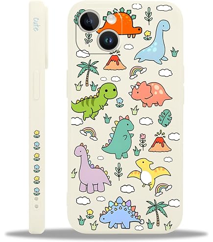 2 Pezzi Cover Per IPhone 13 E IPhone 14 (6,1 Pollici) - Custodia Morbida In Silicone TPU Con Design Carino A Cartone Animato - Opaco E Sottile - 5
