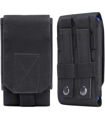 GNALIA Porta Cellulare Da Cintura Tattico, Nero, Standard - Foto 12