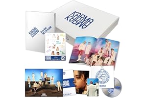 Stray-Kids - The 4th Album [KARMA] (HOORAY Ver.) Outbox + Photobook + Photo Postcard Set R + Removable Sticker + Mini poster + 2 Pin Badges + 5 Extra Photocards