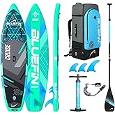 Bluefin Cruise Premium Stand Up Paddle Set | Aufblasbares Paddleboard für Erwachsene | SUP Paket mit Rucksack, Fiberglas-Padd