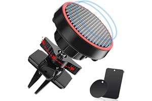 LeYi Magnetyczny uchwyt samochodowy na telefon do odpowietrznika, obrót o 360°, uniwersalny w samochodach, stojak na telefon komórkowy do iPhone 12 11 Pro Max XR XS X 8 Samsung S10 S20 A10 A50 Huawei