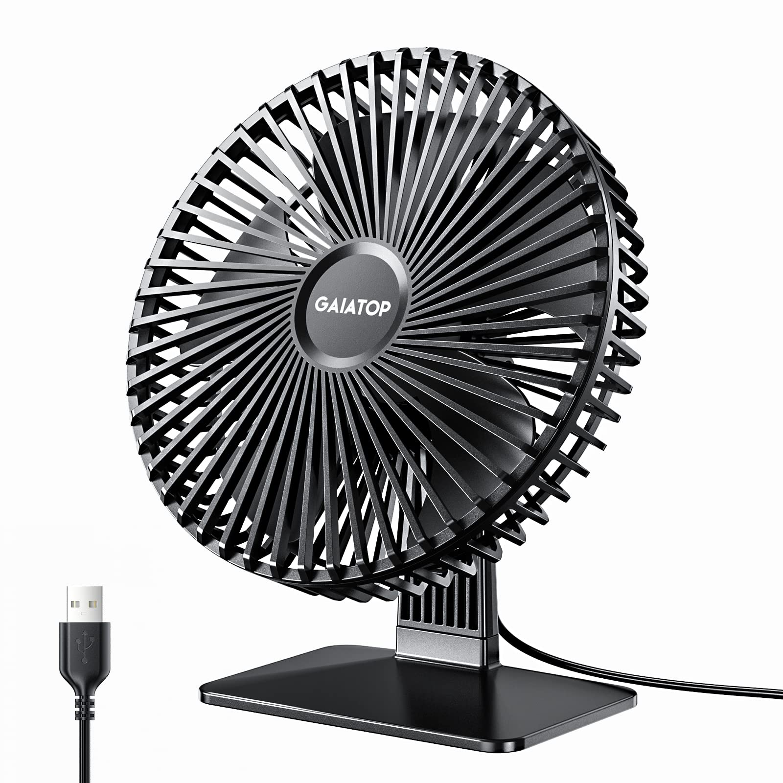 Gaiatop Small Table Fan Review: Ultra-Quiet, Powerful Cooling for Home Office