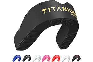 Titanium Sports Mundschutz (Gold, Erwachsene (+12))