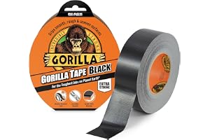 Gorilla 3044010 Tejp, Svart, 32 m