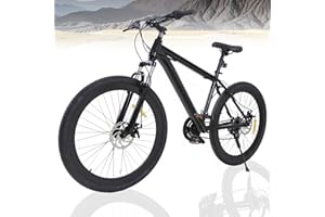 Chynalys Mountainbike 26 Zoll Premium Mountainbike 21 Gang Schaltung, Doppelscheibenbremse Fahrrad Herren Bike für alle Arten von Straßen, MTB Fahrrad für Mädchen Jungen Herren und Damen