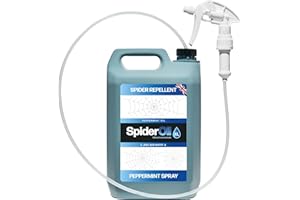 EFA INTERNATIONAL Spider Oil XL, Spider Repellent, Peppermint Spray, 200ml High Strength Peppermint Oil Blend, XL Spray kit – just add Water