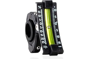 Sun Company CyclClimb - Bike Inclinometer | Handlebar Slope Meter for Bicycles | Measures Trail Incline and Decline